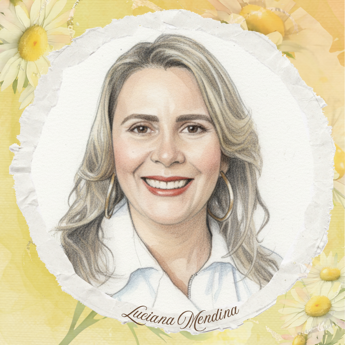 Luciana Mendina — Capítulo Flor de Camomila
